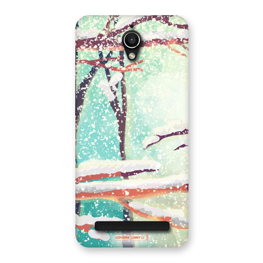Winter Season Back Case for Zenfone Go