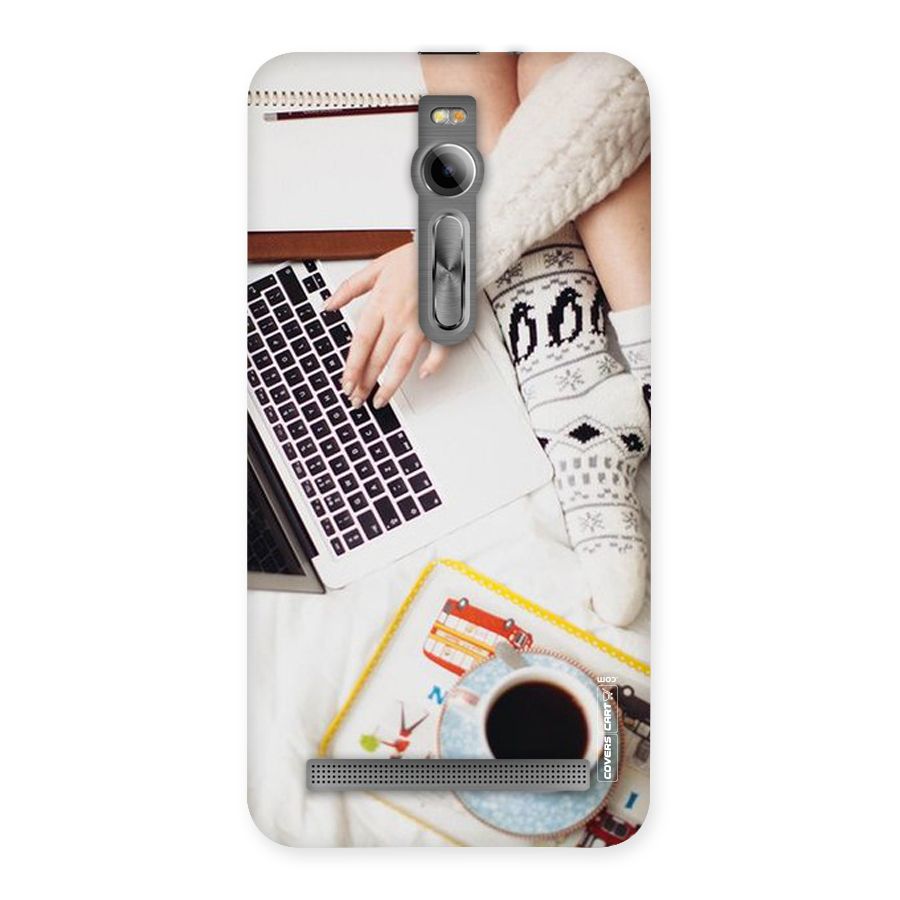Winter Relaxation Back Case for Asus Zenfone 2
