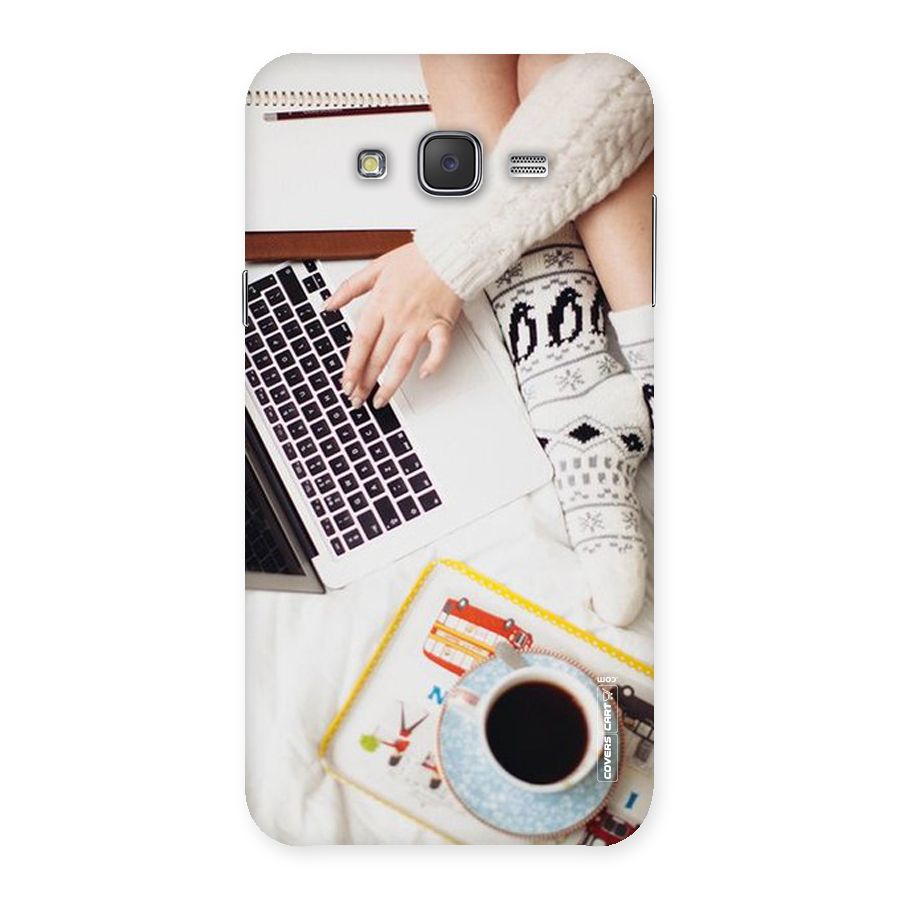 Winter Relaxation Back Case for Galaxy J7