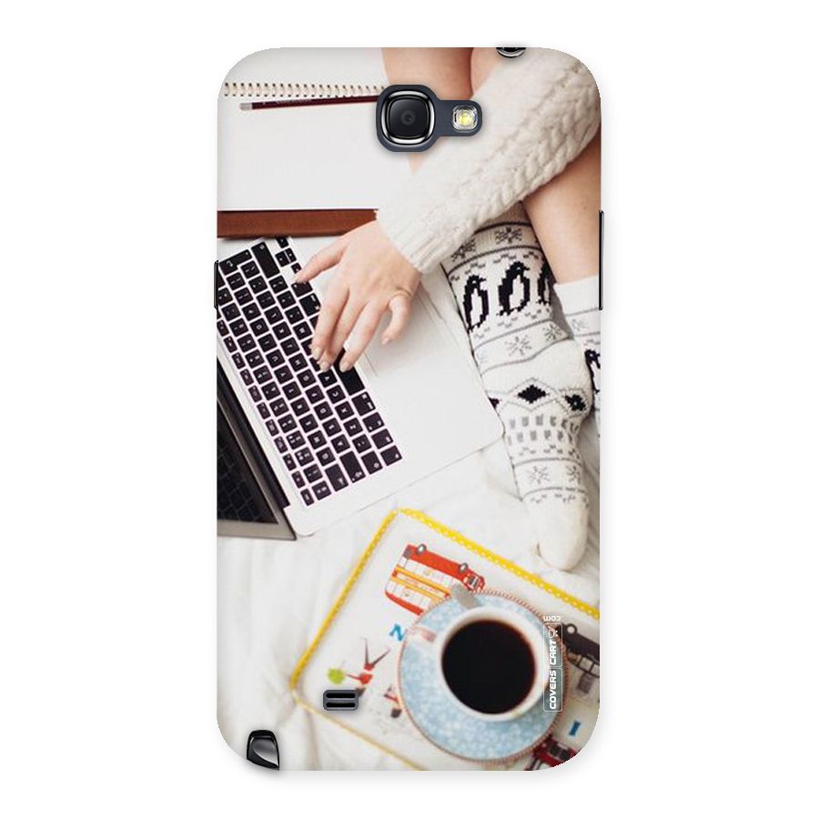 Winter Relaxation Back Case for Galaxy Note 2
