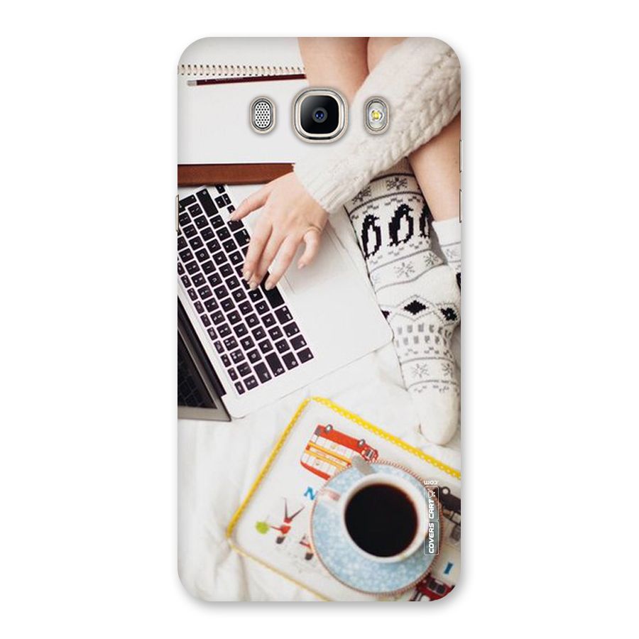 Winter Relaxation Back Case for Galaxy On8