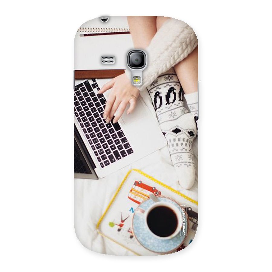Winter Relaxation Back Case for Galaxy S3 Mini