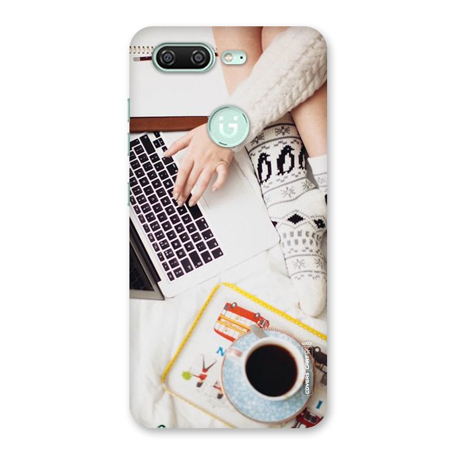 Winter Relaxation Back Case for Gionee S10