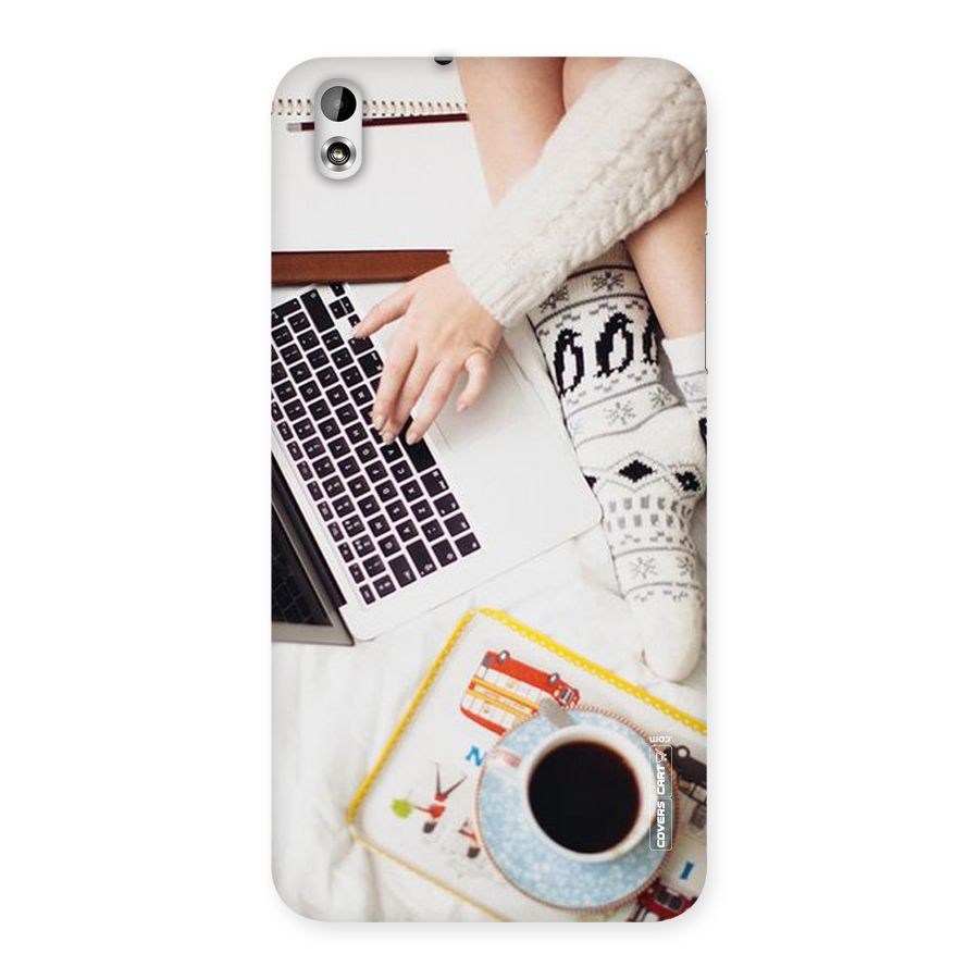 Winter Relaxation Back Case for HTC Desire 816g