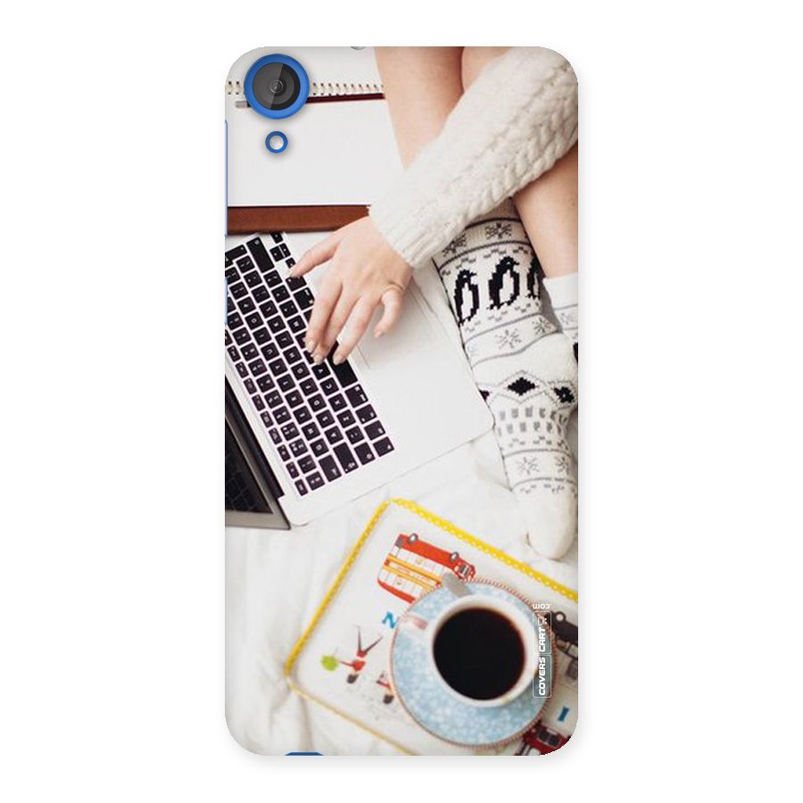 Winter Relaxation Back Case for HTC Desire 820s