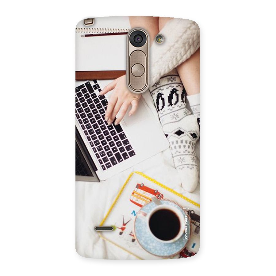 Winter Relaxation Back Case for LG G3 Stylus