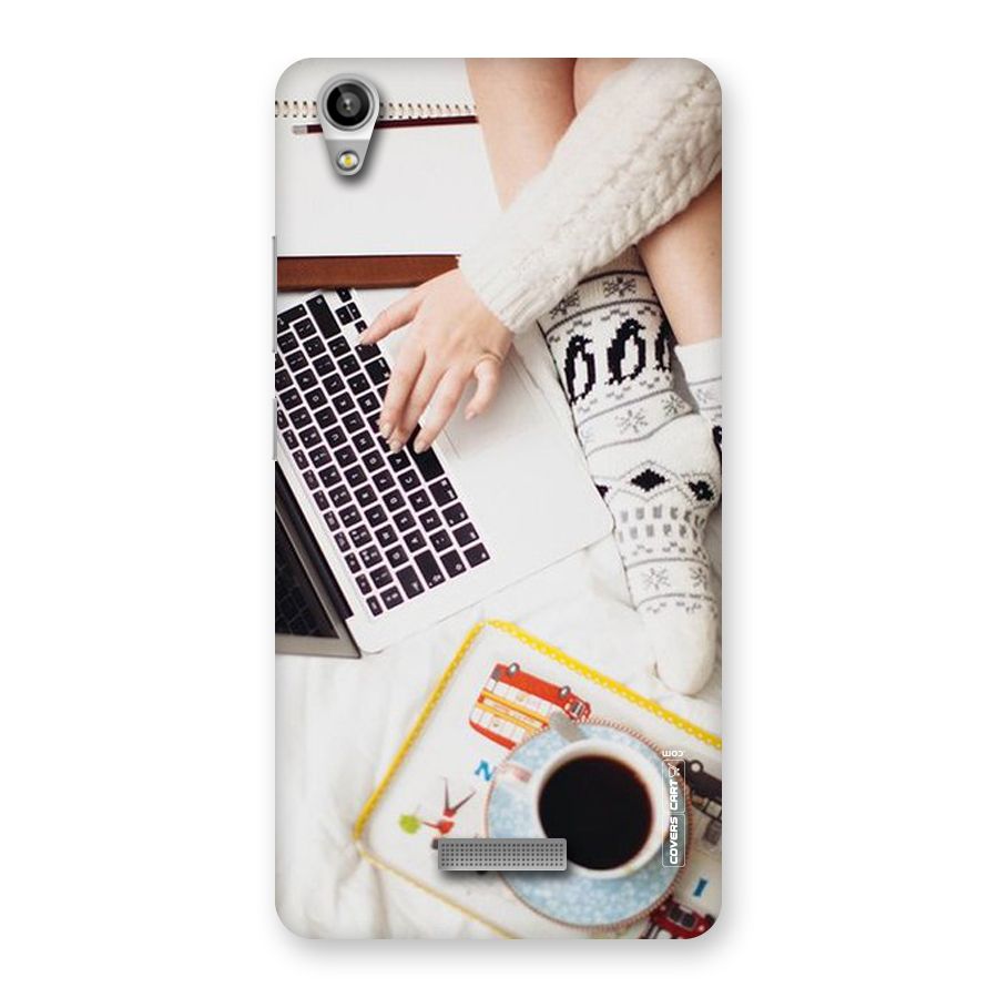 Winter Relaxation Back Case for Lava-Pixel-V1