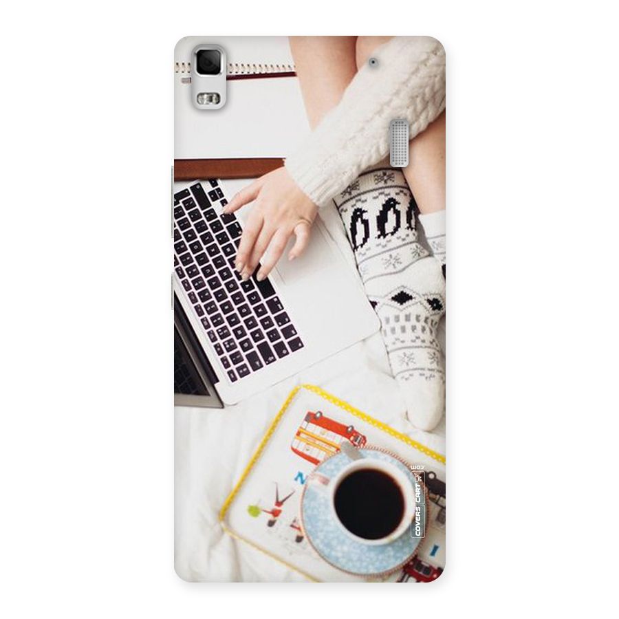 Winter Relaxation Back Case for Lenovo K3 Note