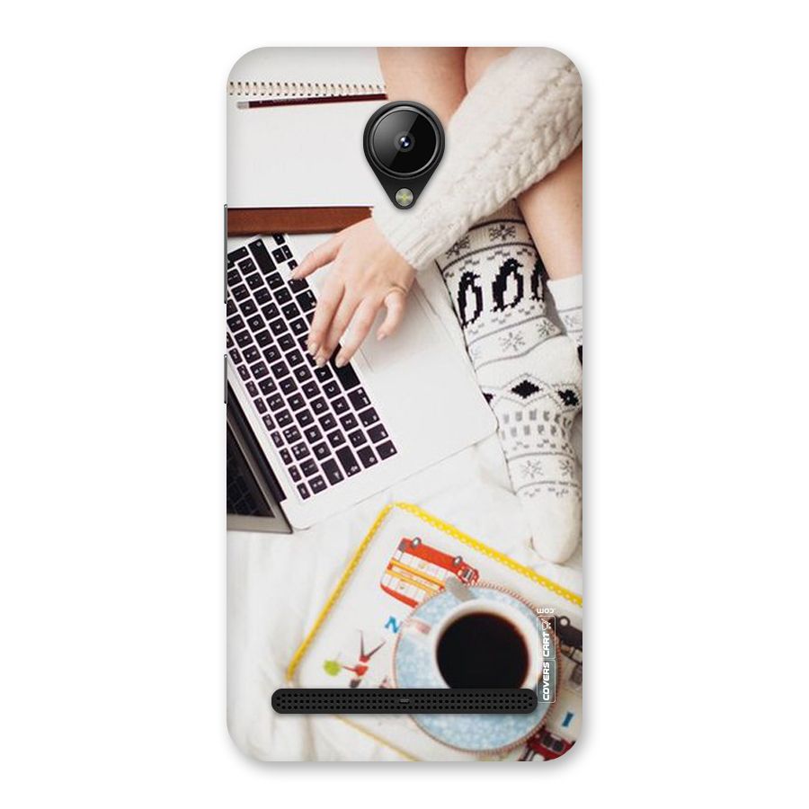 Winter Relaxation Back Case for Lenovo C2