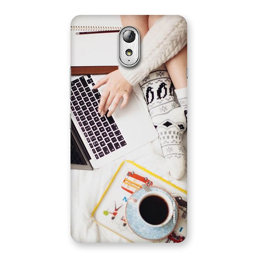 Winter Relaxation Back Case for Lenovo Vibe P1M
