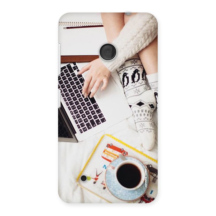 Winter Relaxation Back Case for Lumia 530