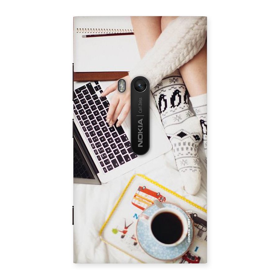 Winter Relaxation Back Case for Lumia 920