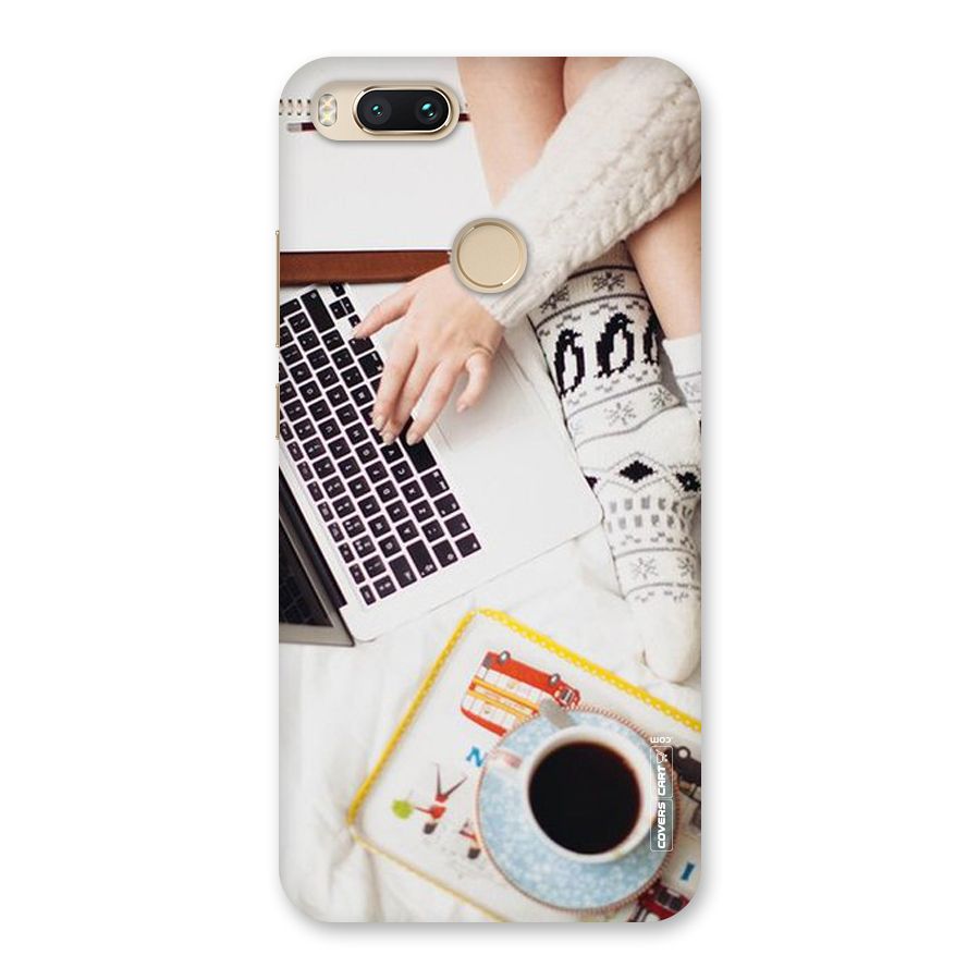 Winter Relaxation Back Case for Mi A1