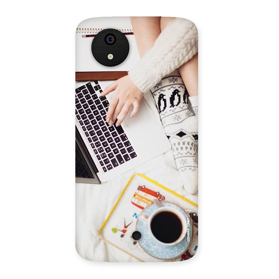 Winter Relaxation Back Case for Micromax Canvas A1