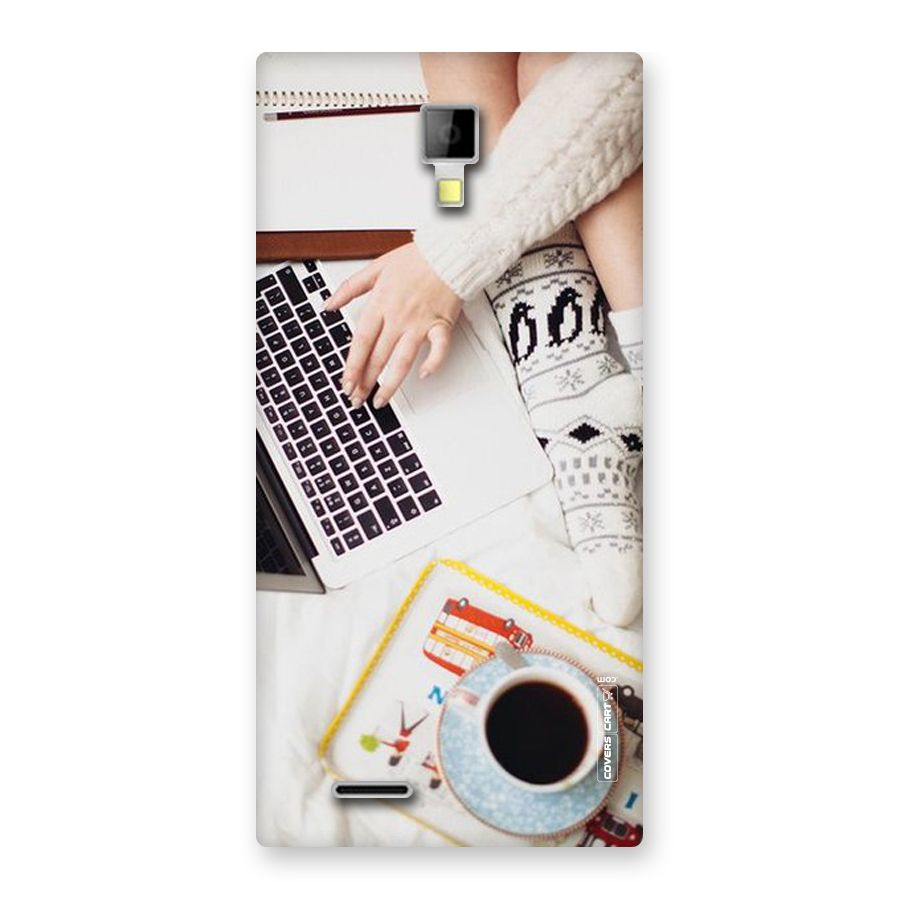 Winter Relaxation Back Case for Micromax Canvas Xpress A99