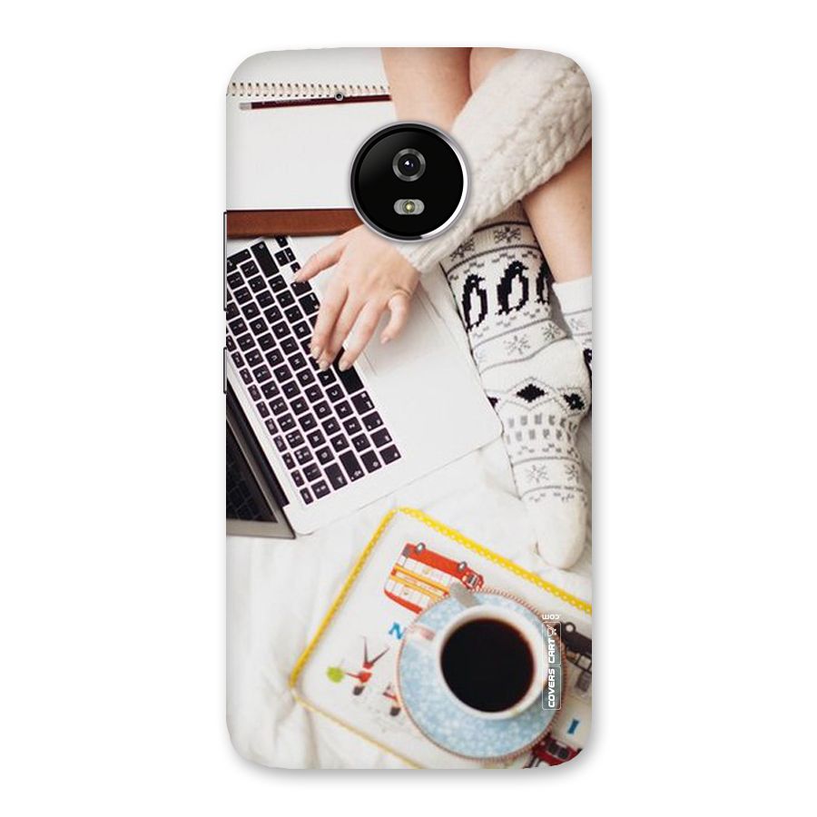 Winter Relaxation Back Case for Moto G5