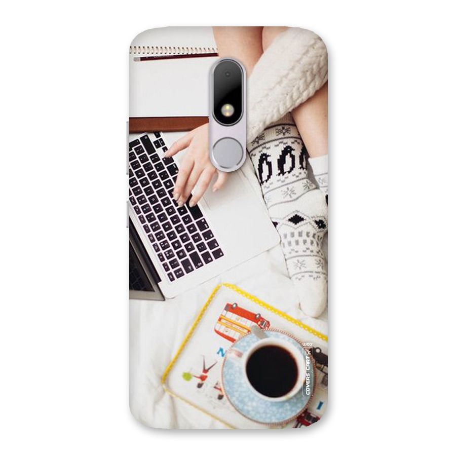 Winter Relaxation Back Case for Moto M