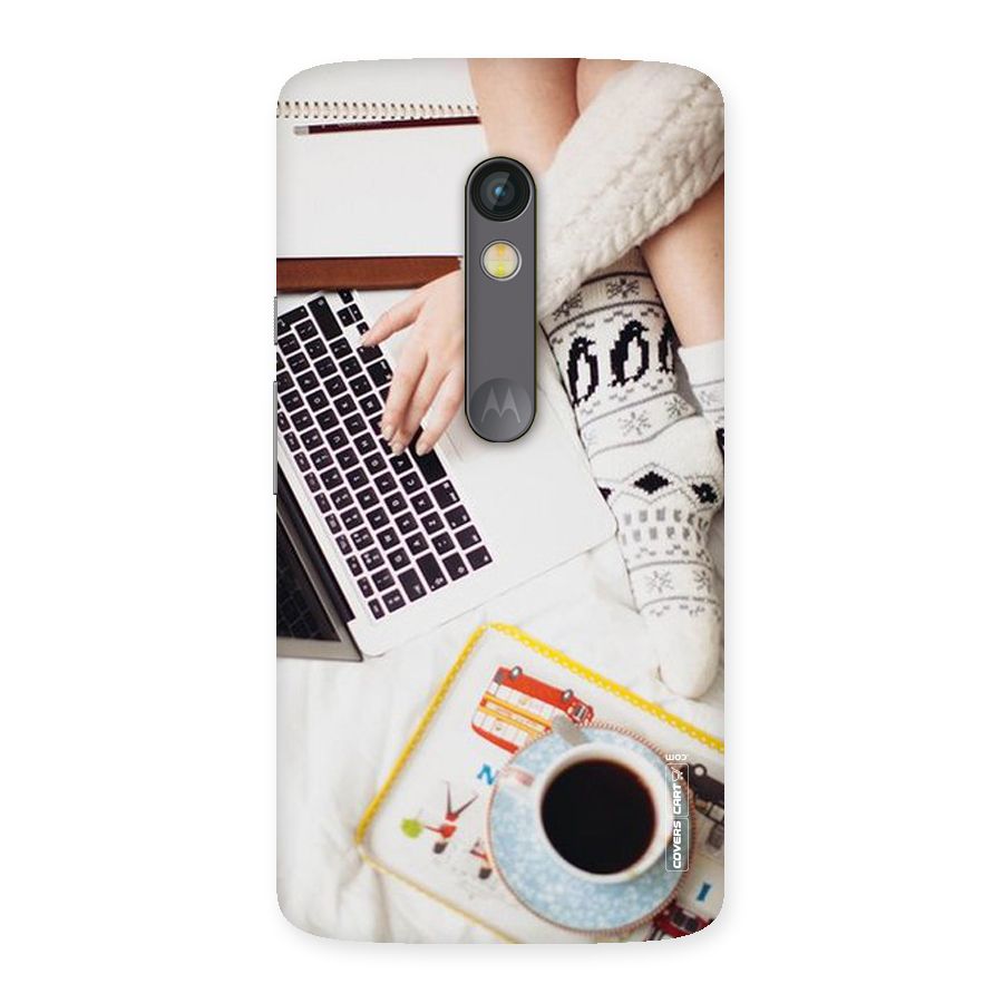 Winter Relaxation Back Case for Moto X Play