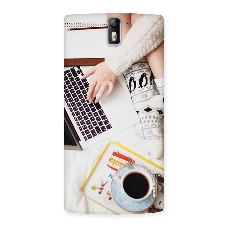 Winter Relaxation Back Case for One Plus One