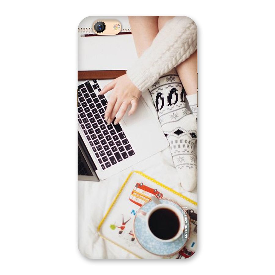 Winter Relaxation Back Case for Oppo F3 Plus