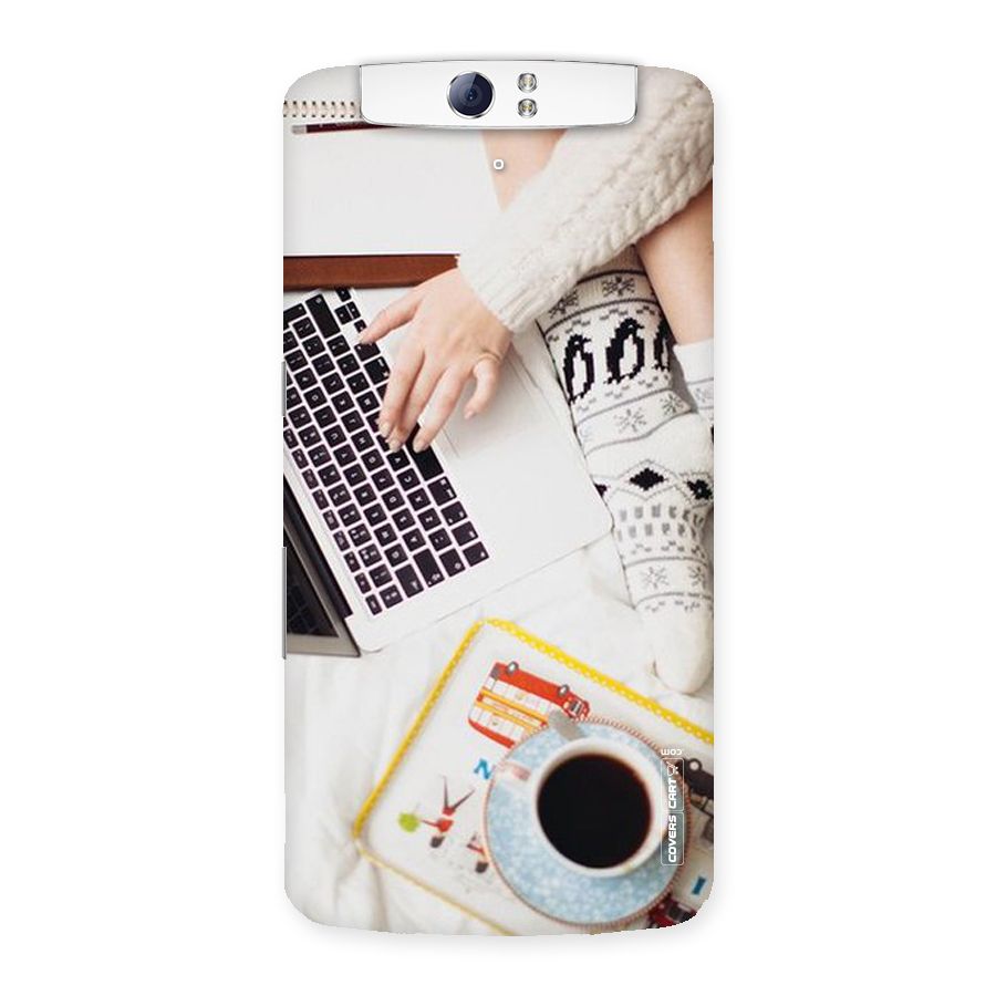 Winter Relaxation Back Case for Oppo N1