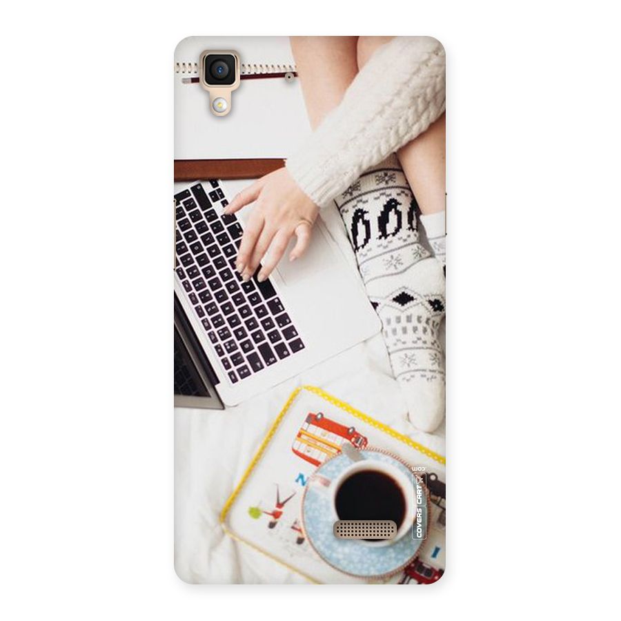 Winter Relaxation Back Case for Oppo R7