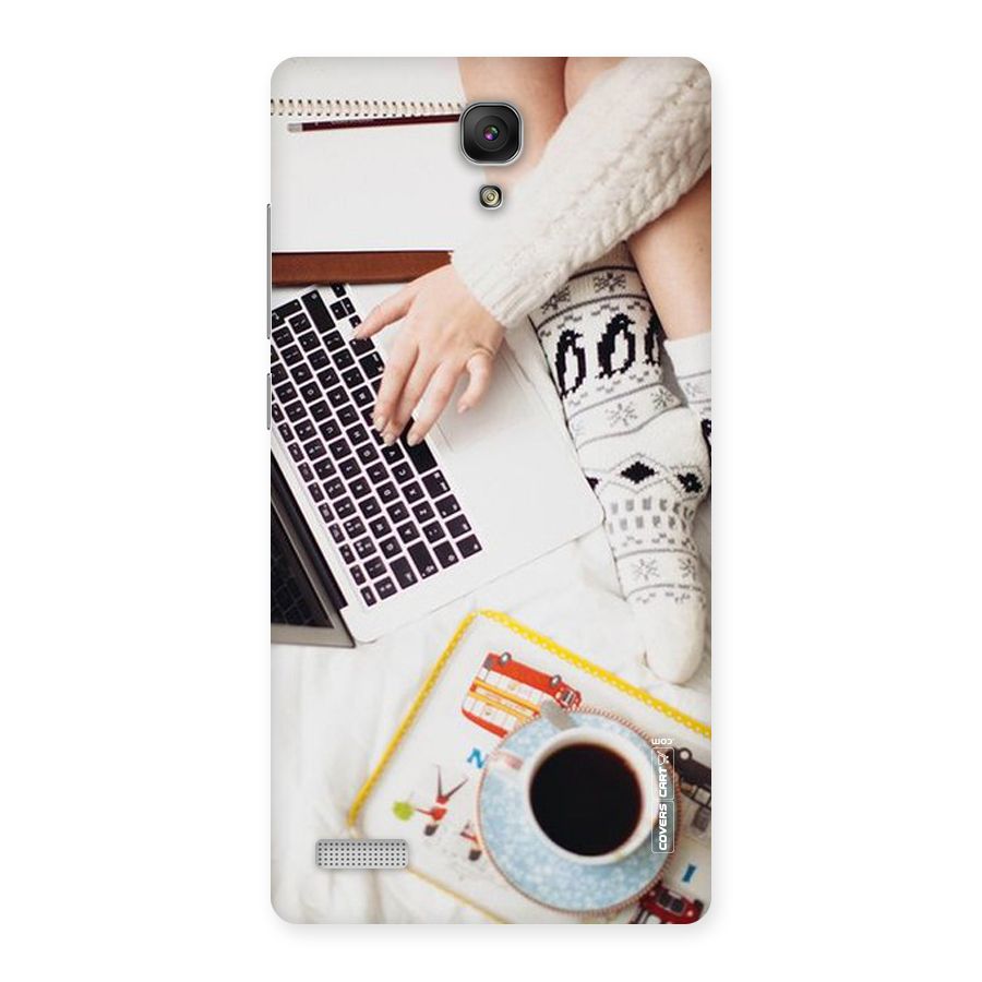 Winter Relaxation Back Case for Redmi Note