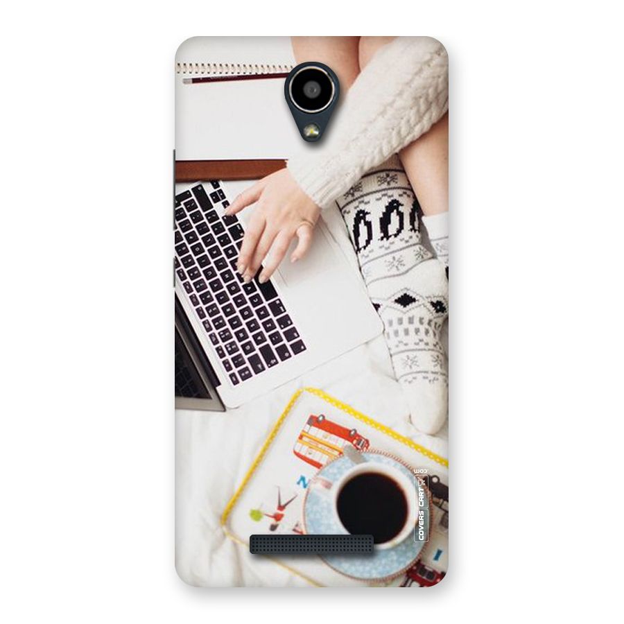 Winter Relaxation Back Case for Redmi Note 2