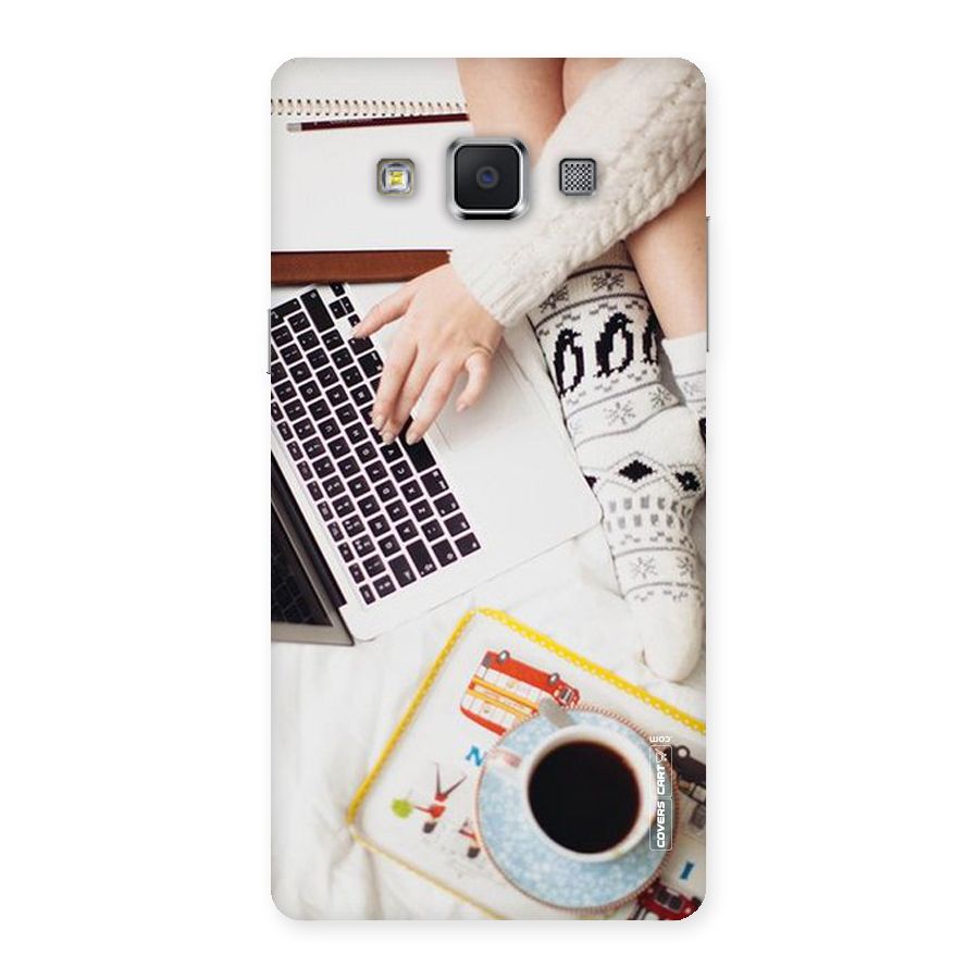 Winter Relaxation Back Case for Samsung Galaxy A5
