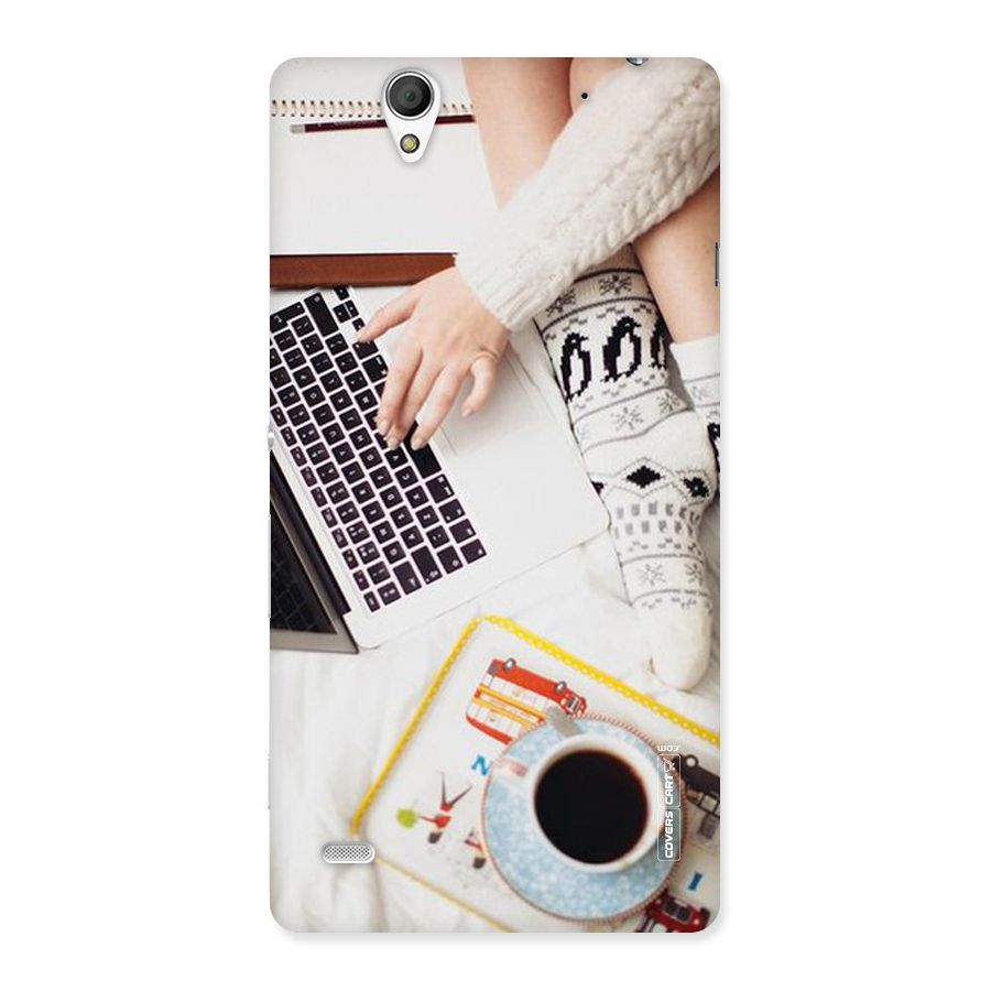 Winter Relaxation Back Case for Sony Xperia C4