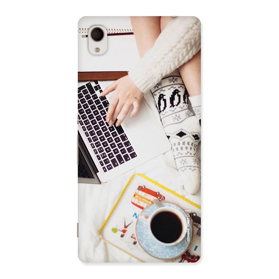 Winter Relaxation Back Case for Sony Xperia M4