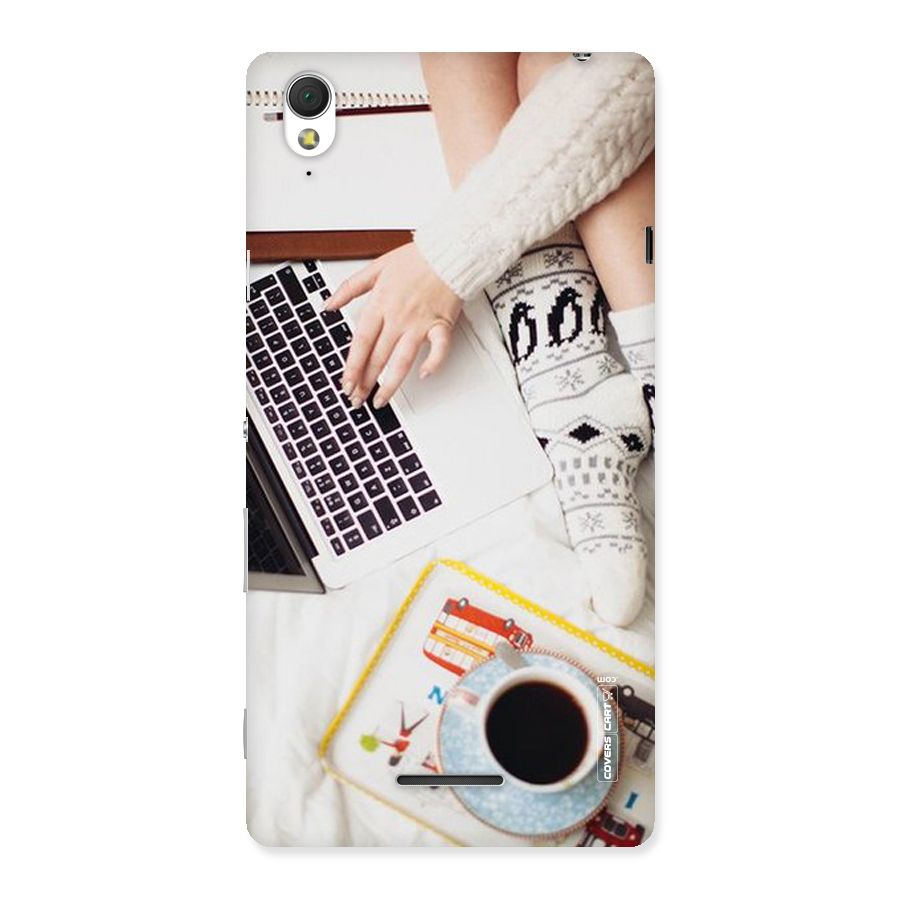 Winter Relaxation Back Case for Sony Xperia T3