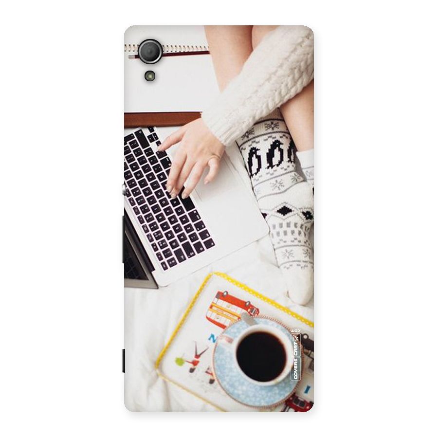Winter Relaxation Back Case for Xperia Z4