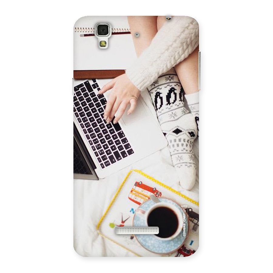 Winter Relaxation Back Case for YU Yureka Plus