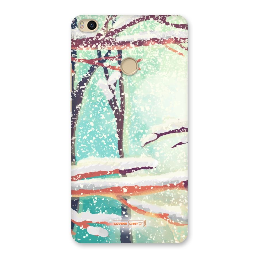 Winter Season Back Case for Mi Max 2