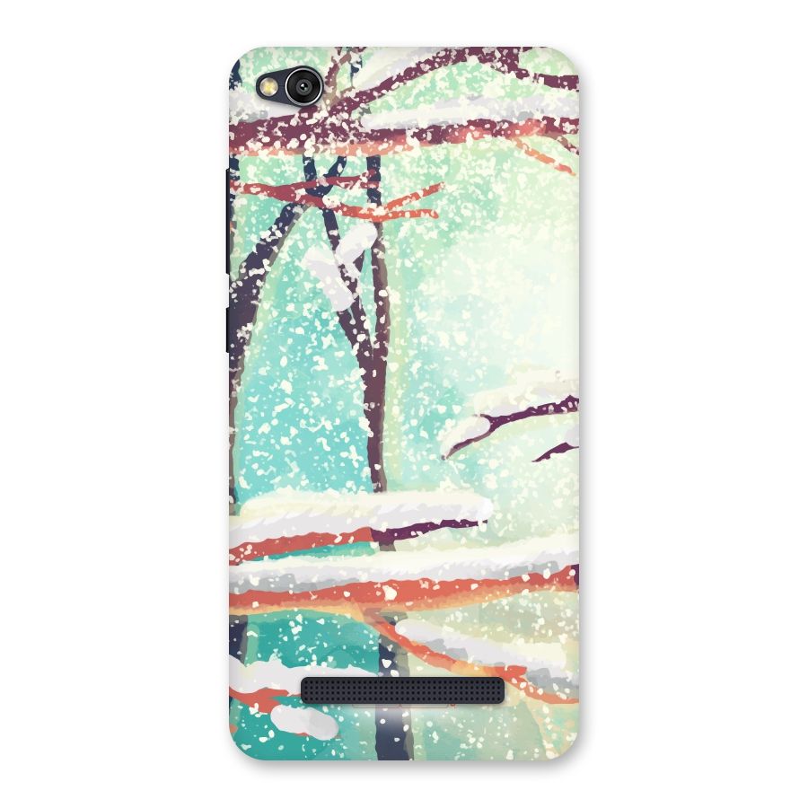 Winter Season Back Case for Redmi 4A