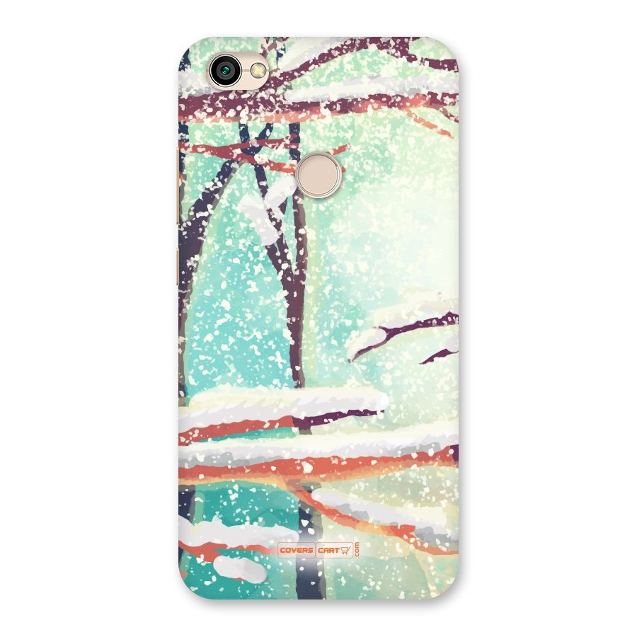 Winter Season Back Case for Redmi Y1 2017