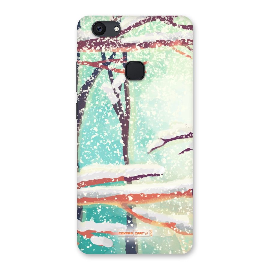 Winter Season Back Case for Vivo V7 Plus