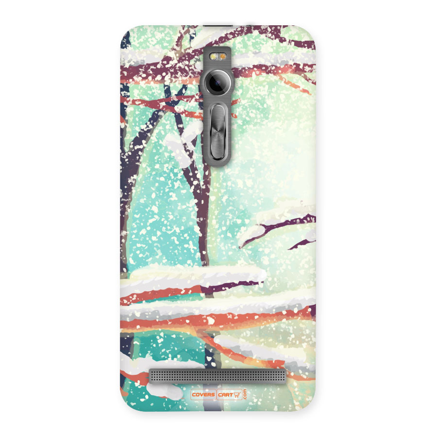 Winter Season Back Case for Asus Zenfone 2