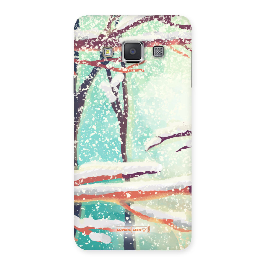 Winter Season Back Case for Galaxy A3