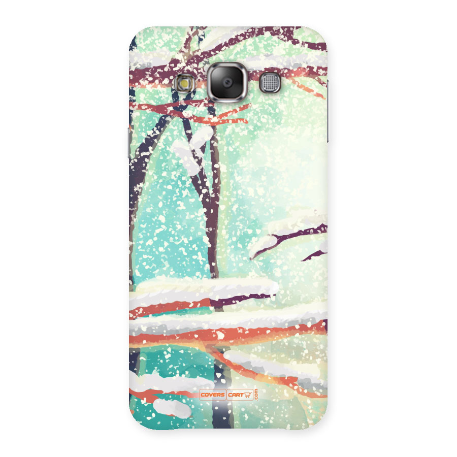 Winter Season Back Case for Galaxy E7