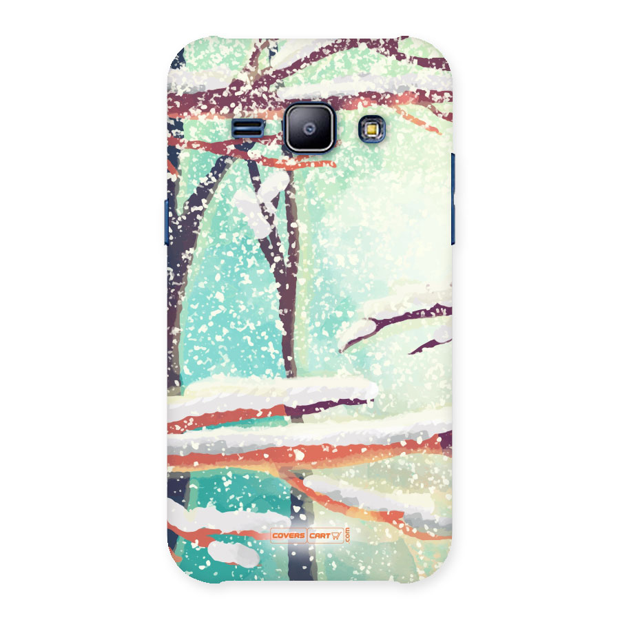 Winter Season Back Case for Galaxy J1