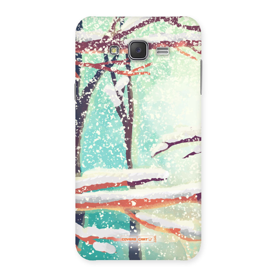 Winter Season Back Case for Galaxy J7
