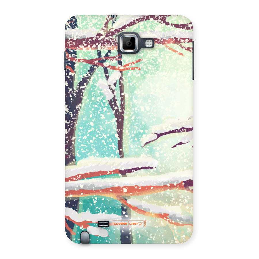 Winter Season Back Case for Galaxy Note