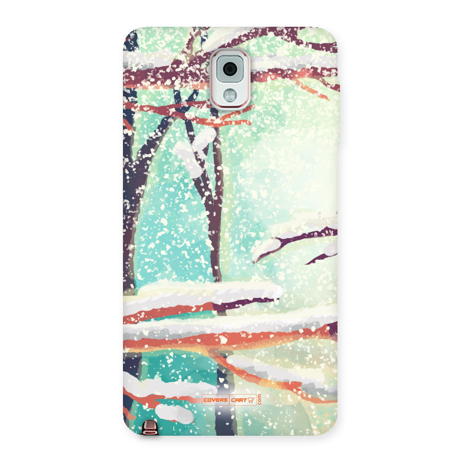 Winter Season Back Case for Galaxy Note 3