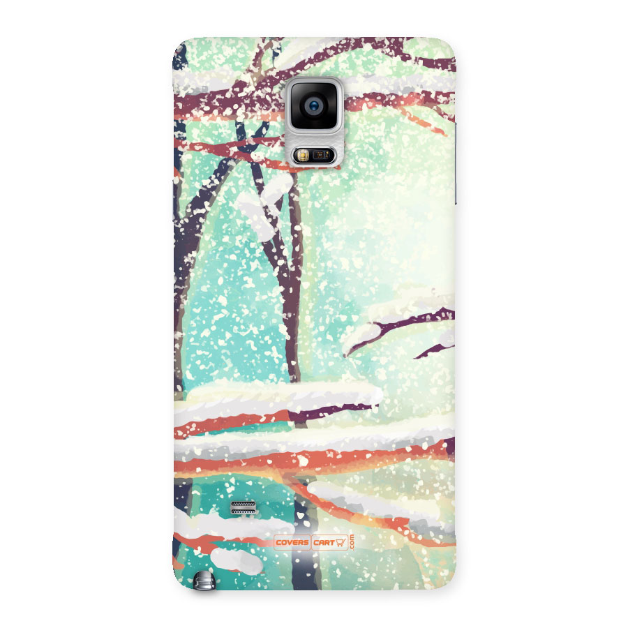 Winter Season Back Case for Galaxy Note 4