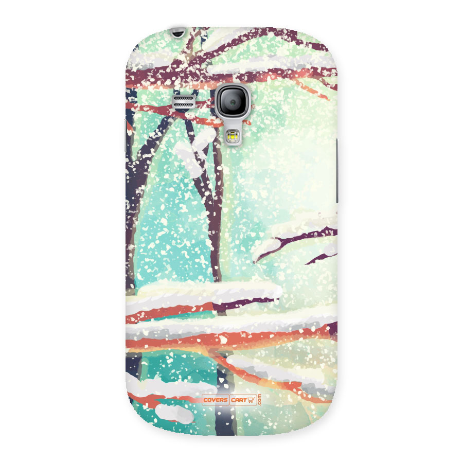 Winter Season Back Case for Galaxy S3 Mini