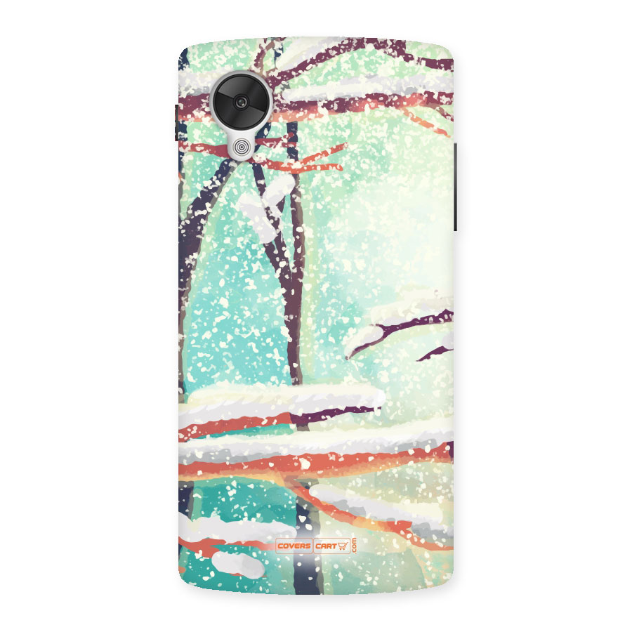 Winter Season Back Case for Google Nexus 5