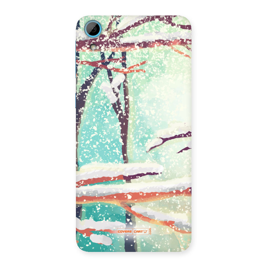 Winter Season Back Case for HTC Desire 826