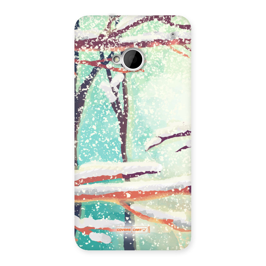 Winter Season Back Case for HTC One M7